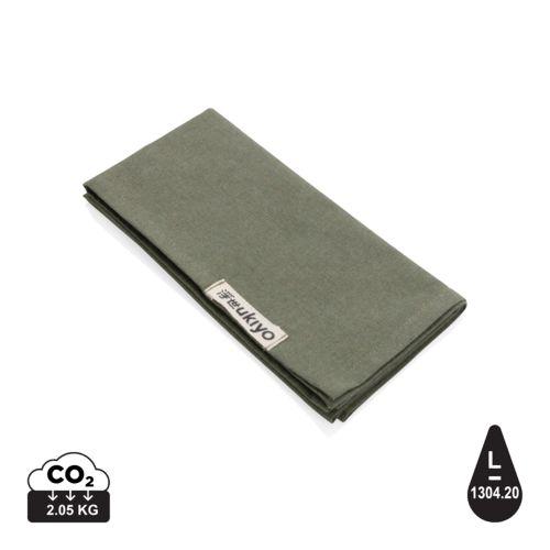 Achat Set de 4 serviettes de table Ukiyo en rcotton 180gr Aware™ - vert