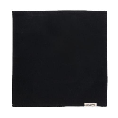 Achat Set de 4 serviettes de table Ukiyo en rcotton 180gr Aware™ - noir