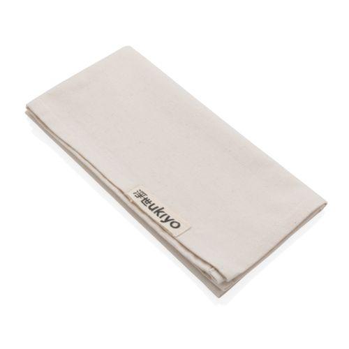 Achat Set de 4 serviettes de table Ukiyo en rcotton 180gr Aware™ - blanc cassé