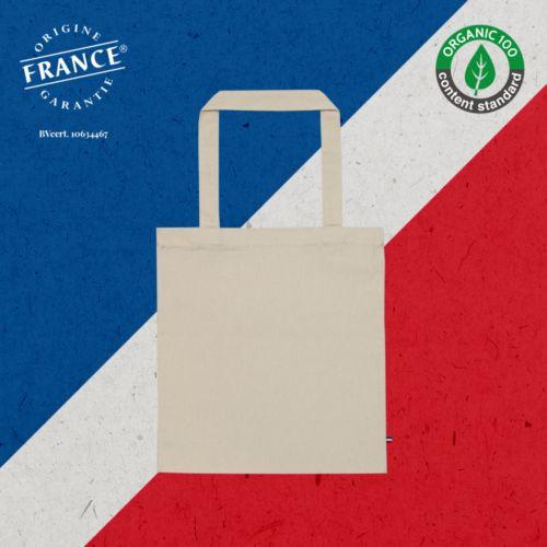 Achat Tote Bag en Toile Made in France LEON LE COSTAUD - naturel