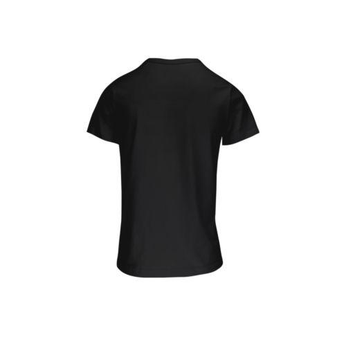 Achat T-Shirt Femme Made in France Col Rond Colletage JEANNETTE - noir