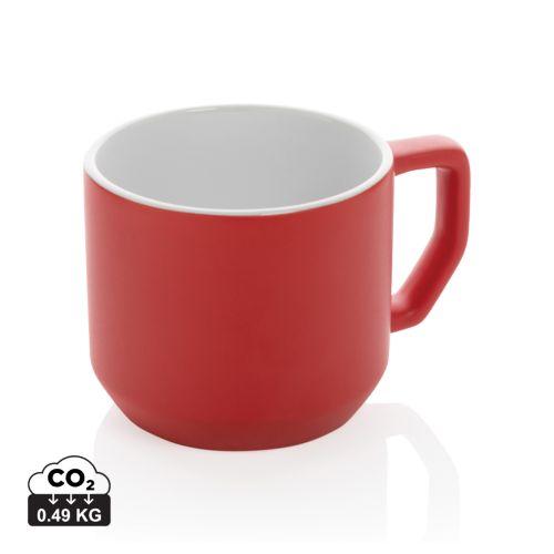 Achat Mug céramique moderne - rouge