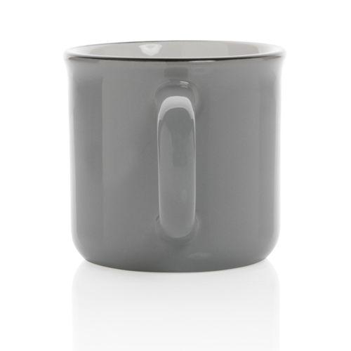 Achat Mug céramique vintage - gris