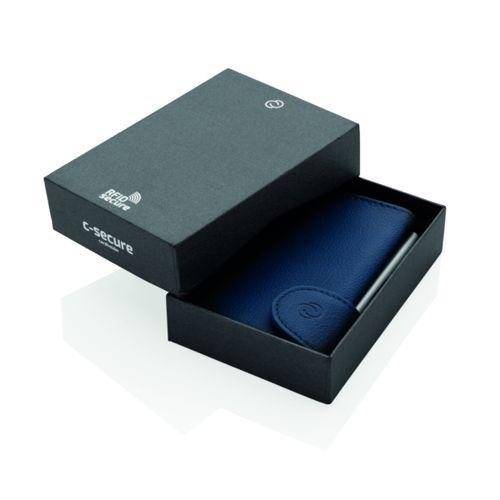 Achat Porte-cartes anti RFID C-Secure - bleu