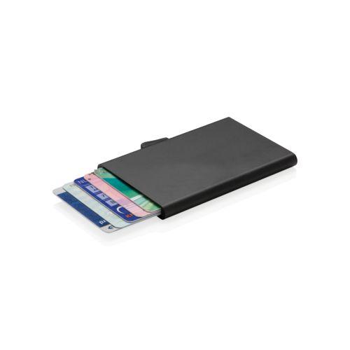 Achat Porte-cartes en aluminium anti RFID C-Secure - noir