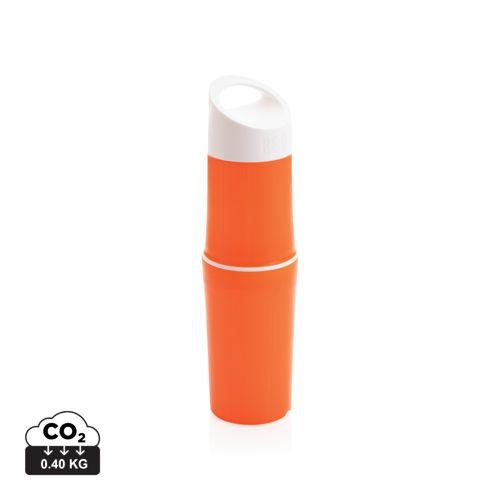 Achat Bouteille BE O, bouteille d'eau biologique, Made in Europe - orange