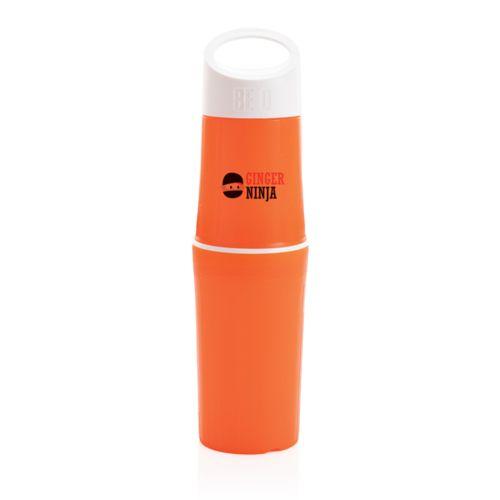 Achat Bouteille BE O, bouteille d'eau biologique, Made in Europe - orange