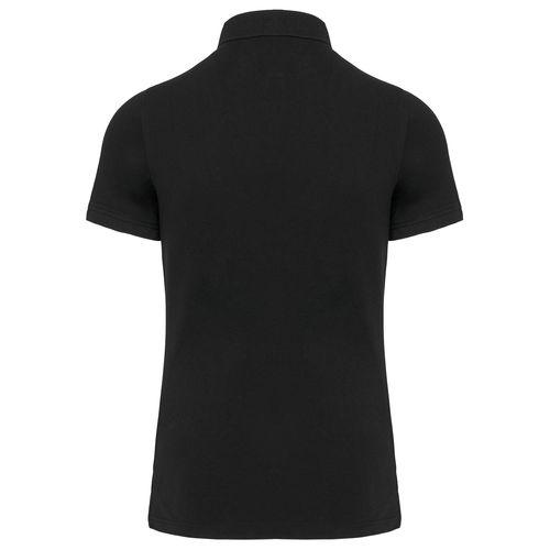 Achat Polo col boutons pression manches courtes homme - noir