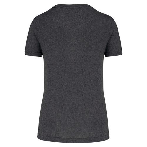Achat T-shirt triblend sport femme - gris foncé chiné
