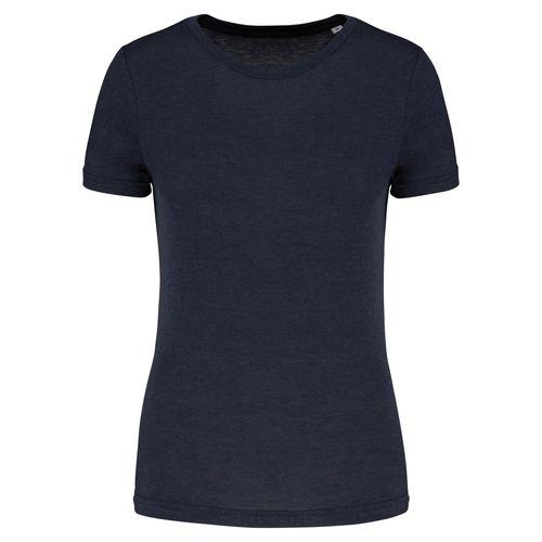 Achat T-shirt triblend sport femme - french navy chiné