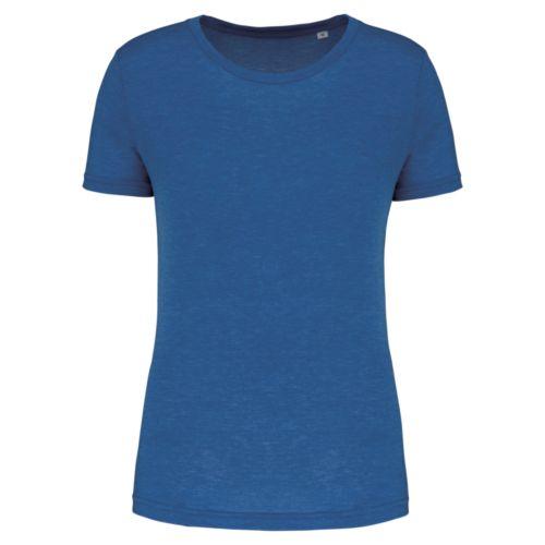 Achat T-shirt triblend sport femme - bleu royal sport chiné
