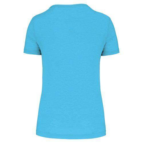 Achat T-shirt triblend sport femme - turquoise clair