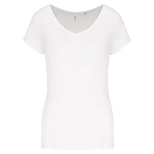 Achat T-shirt de sport écoresponsable femme - blanc