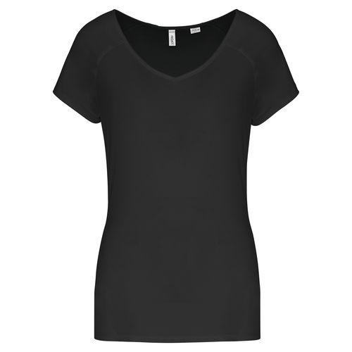Achat T-shirt de sport écoresponsable femme - noir