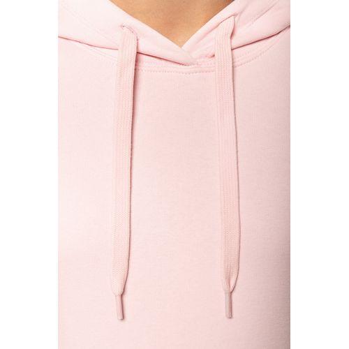 Achat Sweat-shirt écoresponsable à capuche femme - rose pâle