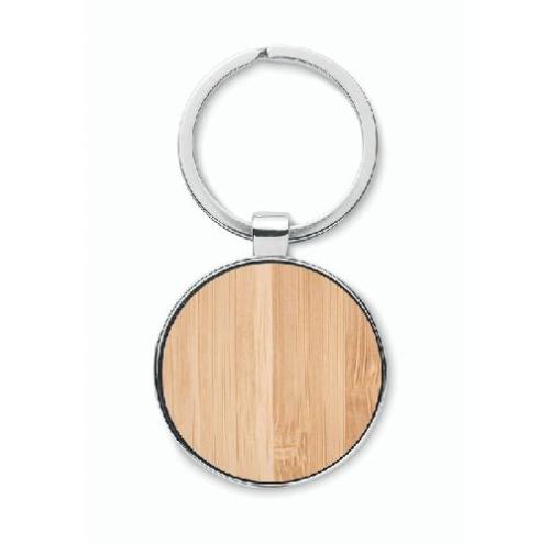 Achat Porte-clés rond métal bambou BALLARAT - bois