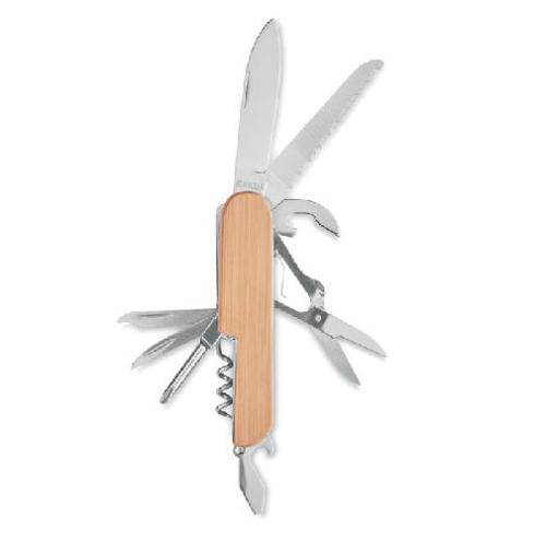 Achat Couteau multi outils en bambou LUCY LUX - bois