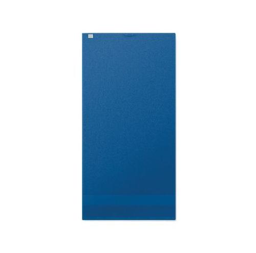 Achat Serviette coton bio 100x50 TERRY - bleu royal