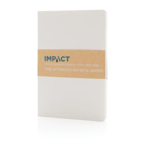 Achat Carnet A5 à couverture souple avec papier minéral IMPACT - blanc