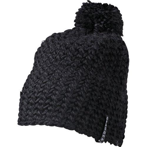Achat Bonnet crochet - noir
