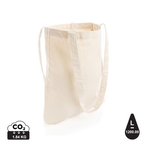 Achat Sac shopping type Tote bag Impact en coton recyclé AWARE™ - blanc cassé