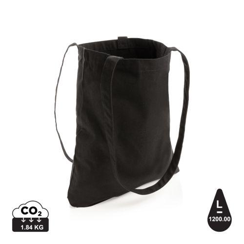 Achat Sac shopping type Tote bag Impact en coton recyclé AWARE™ - noir