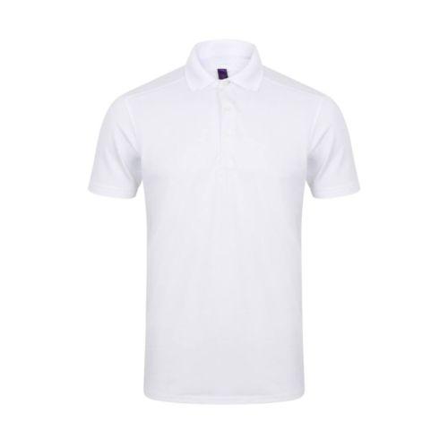 Achat Polo Homme en polyester stretch - blanc