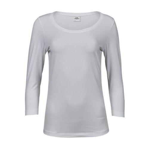 Achat T-shirt femme manches 3/4 - blanc