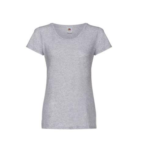 Achat Tee-shirt femme col rond - gris chiné