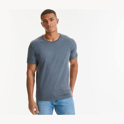 Achat T-shirt organique lourd homme - bleu marine classique