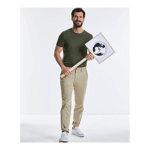 Achat T-shirt organique homme - gris clair oxford
