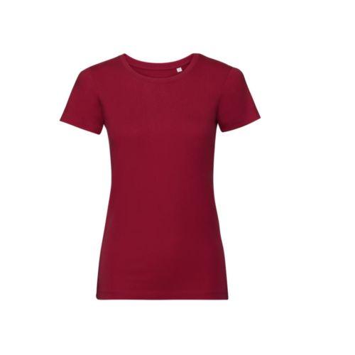 Achat T-shirt organique femme - rouge classique