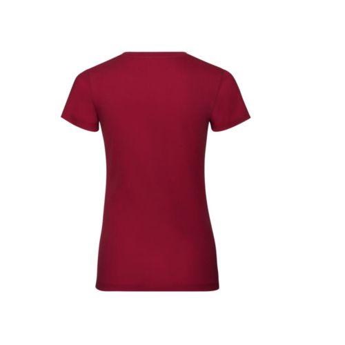 Achat T-shirt organique femme - rouge classique