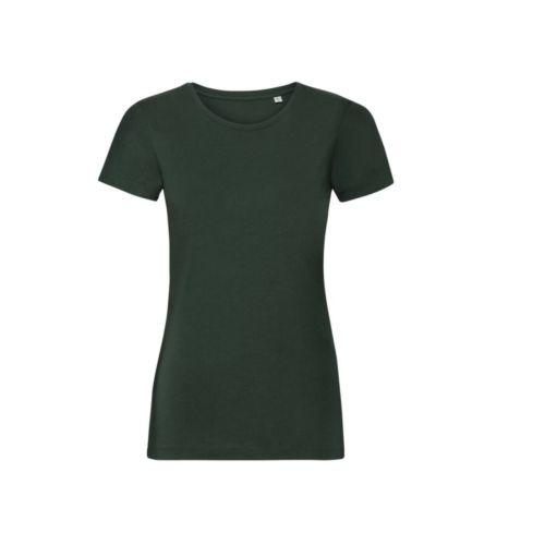 Achat T-shirt organique femme - vert bouteille