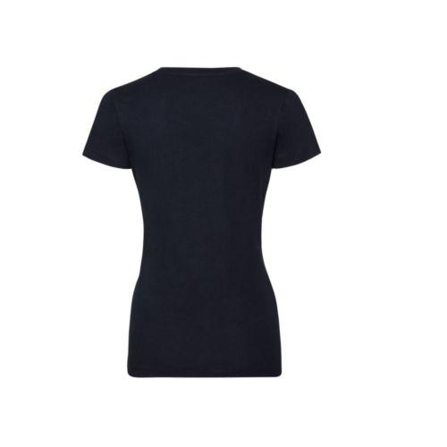 Achat T-shirt organique femme - bleu marine classique