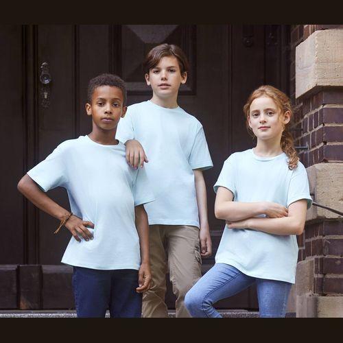 Achat T-shirt organique enfant - bleu royal brillant