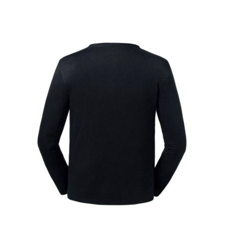 Achat T-shirt organique manches longues homme - noir
