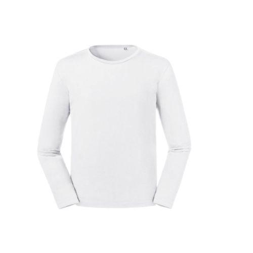Achat T-shirt organique manches longues homme - blanc