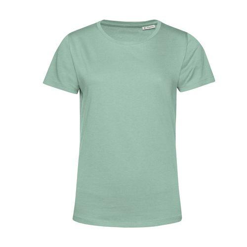 Achat T-shirt femme col rond 150 organique - vert deau