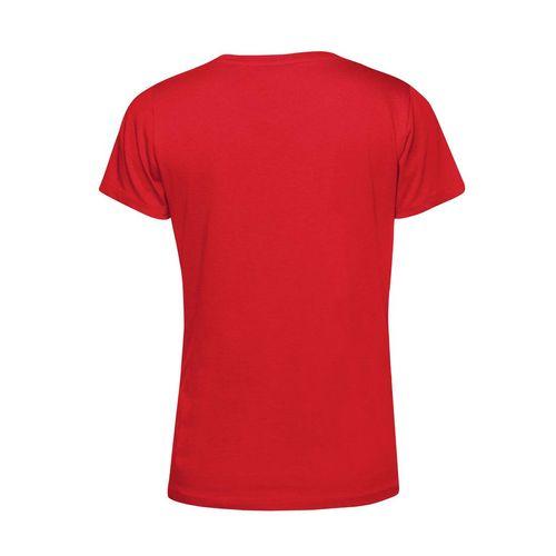 Achat T-shirt femme col rond 150 organique - rouge