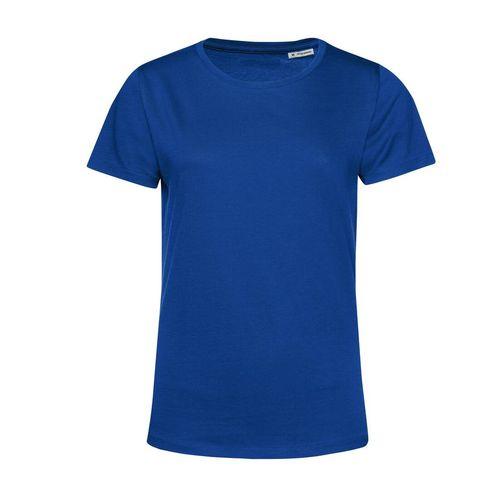 Achat T-shirt femme col rond 150 organique - bleu royal