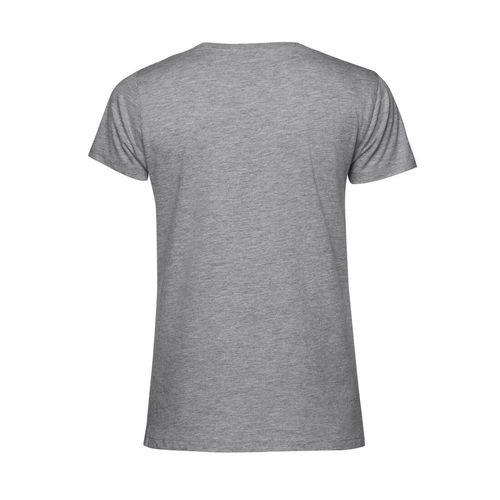Achat T-shirt femme col rond 150 organique - gris chiné