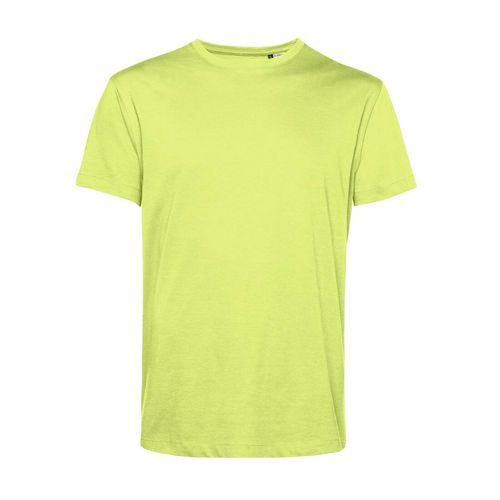 Achat T-shirt homme col rond 150 organique - jaune citron clair