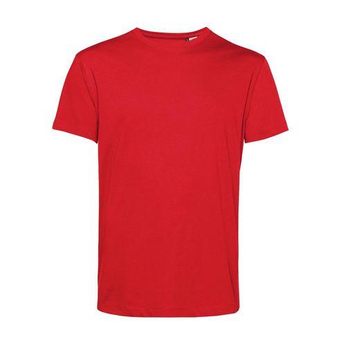 Achat T-shirt homme col rond 150 organique - rouge