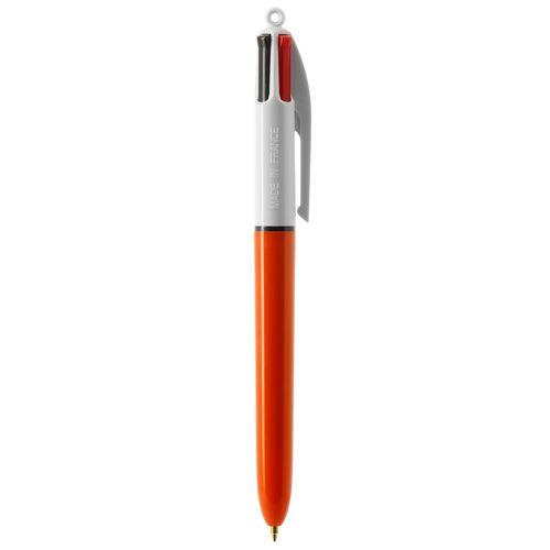 Achat BIC® 4 Colours Fine bille + Lanyard - orange