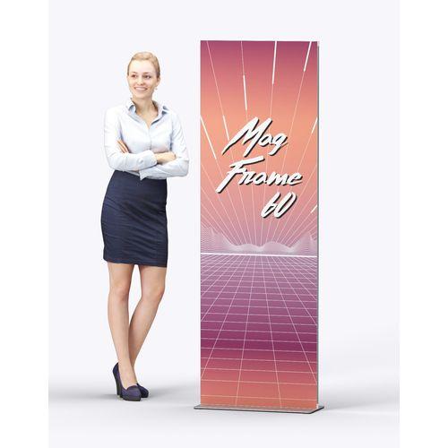 Achat Stand auto-portant en aluminium 60 x 180 cm - 