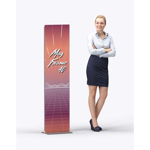 Achat Stand auto-portant en aluminium 40 x 160 cm - 