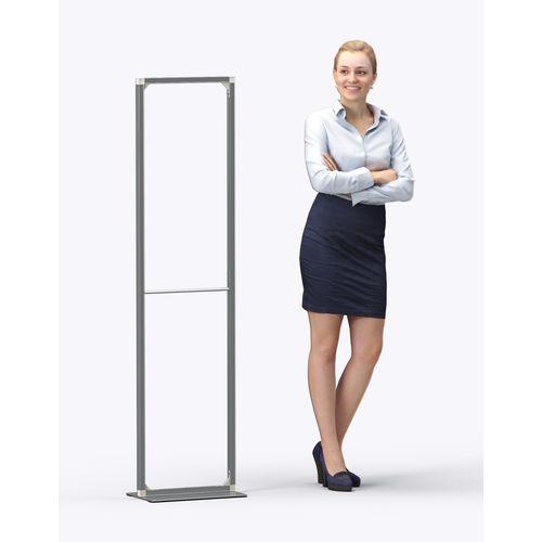 Achat Stand auto-portant en aluminium 40 x 160 cm - 