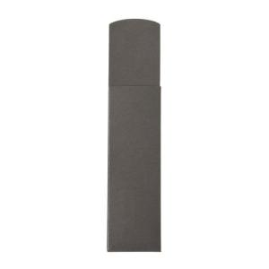 ETUI PAP GRIS ARDOISE 2 CRAYON - Made in France