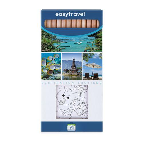 Achat KIT COLORIAGE 12 CRAYONS 8,7 - 